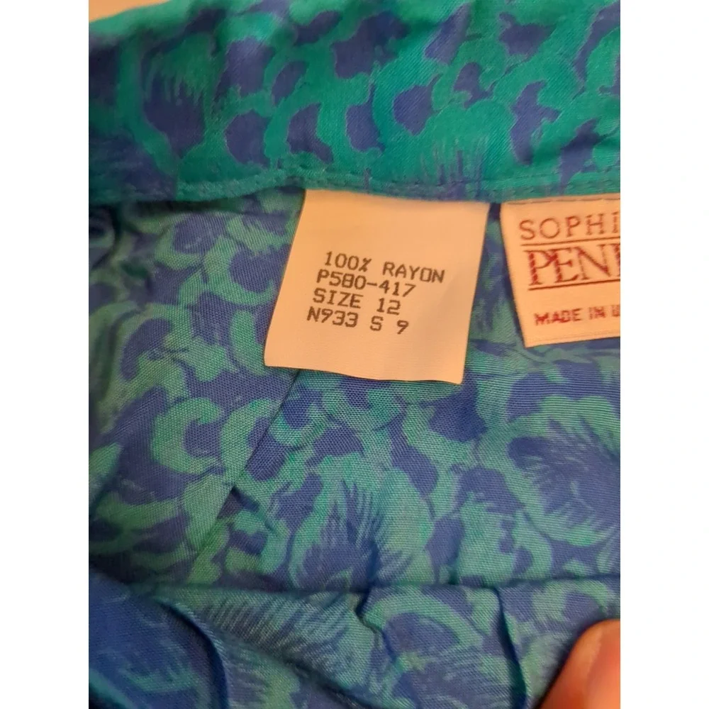 NWT VTG Sophisticates By Pendleton Womens‎ Sz 12 Made In USA A Line Floral Skirt